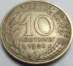 LOT.18 » Fransa 1980 10 Centimes 