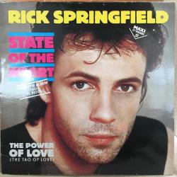 Rick Springfield - State Of The Heart / Germany 1985 / 12'' 45rpm Maxi / *Synth-pop*