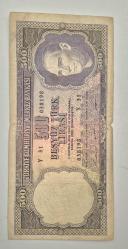 500 Türk Lirası  5 Emisyon  4 Tertip 1968 Yılı  Beşyüz TL,si