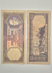 500 Türk Lirası  5 Emisyon  4 Tertip 1968 Yılı  Beşyüz TL,si