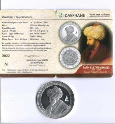 FATİH SULTAN MEHMED OSMANLI PADİŞAHLARI NO:7 HATIRA GÜMÜŞ