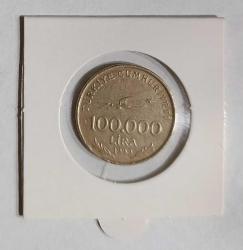 1999 YILI CUMHURİYET'İN 75. YILI HATIRA 100.000 LİRA ÇİL ALTI KONDİSYONDA