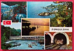 Kartpostal: Zonguldak Beş Ayrı Görünüm