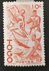 Fransız Sömürgesi Togo _ damgasız pul