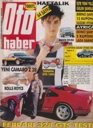 OTOHABER   12 OCAK 1993 - SAYI: 60   -   HAFTALIK ESKİ OTOMOBİL DERGİLERİ