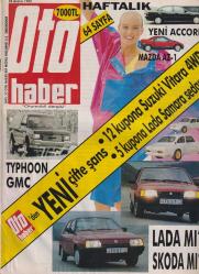 OTOHABER   22 ARALIK 1992 - SAYI: 57   -   HAFTALIK ESKİ OTOMOBİL DERGİLERİ