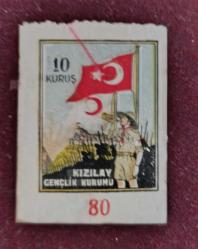LOT.17 » Kızılay Gençliği 1943 _ damgalı _ nadir
