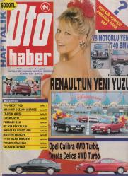 OTOHABER   13 MAYIS 1992 - SAYI: 25   -   HAFTALIK ESKİ OTOMOBİL DERGİLERİ