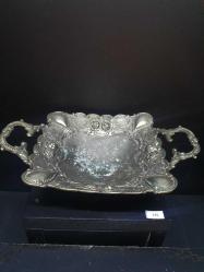 VİNTAGE GÜMÜŞ KAPLAMA ŞEKERLİK