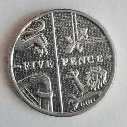 İNGİLTERE  2013  5 PENCE