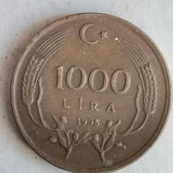 TÜRKİYE  1995  1000 LİRA
