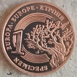 SETTEN ÇIKMA SPECIMEN  ANDORRA  2004    1  EURO CENT    FANTAZİ PARA