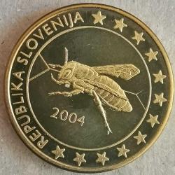 SETTEN ÇIKMA   SPECIMEN  SLOVENYA   2004     50  EURO  CENT     FANTAZİ PARA