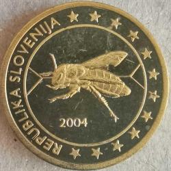 SETTEN ÇIKMA   SPECIMEN  SLOVENYA   2004     10  EURO  CENT     FANTAZİ PARA