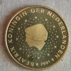 SETTEN ÇIKMA  HOLLANDA  2001    50  EURO CENT