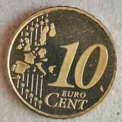 SETTEN ÇIKMA  HOLLANDA  2001    10  EURO CENT