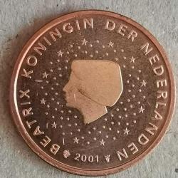SETTEN ÇIKMA  HOLLANDA  2001    2  EURO CENT
