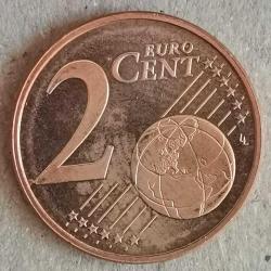 SETTEN ÇIKMA  HOLLANDA  2001    2  EURO CENT