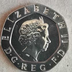 SETTEN ÇIKMA  İNGİLTERE  2005   20  PENCE     ÇİL