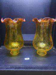 VİNTAGE GAZ LAMBASI CAMI