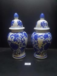 KAPAKLI MİNYATÜR SERAMİK VAZO