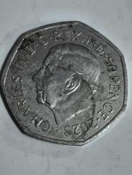 İngiltere Hatıra Yabancı Madeni Para Charles