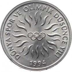 10 BİN LİRA 1994 DÜNYA SPOR OLİMPİK DÜŞÜNCE YILI ÇİL