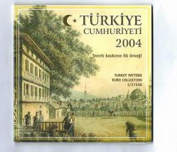 Türkiye Cumhuriyeti 2004 Türk Euro Hatıra Para Seti