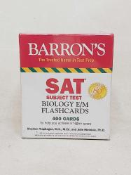 Barron’s SAT Subject Test Biology E/M 400 Flashcards