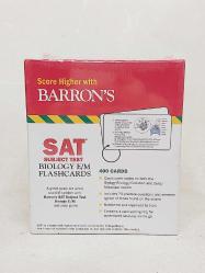 Barron’s SAT Subject Test Biology E/M 400 Flashcards