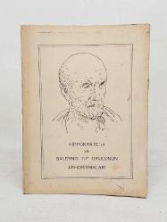 Hippokrate'ın (Hipokrat) ve Salerno Tıp Okulunun Aphorismaları (Aforizmalar) (Feridun Nafiz Uzluk çevirisi)