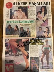 HAFTANIN SESİ GAZETESİ - DOĞUM GÜNÜ HEDİYESİ (TURKİSH - NEWSPAPER) -  21 EKİM 1988 - SAYI : 43 - TAM TAKIM 12 SAYFADIR -Banu Alkan-Gülşen Bubikoğlu-Nilgün Akçaoğlu-Taner Aşkın-Nihat Güner-Havva Kopan-Serpil Çakmaklı-Orhan Altan-Fulden Uras-Hasmet Zeybek-Mustafa Yılmaz-Osman Yağmurdere-Veysel Atasoy-Asım Ekren-Hülya Yiğitalp-Orhan Gencebay-Ceylan-Şehnaz Dilan-Can Apa-Mustafa Serdar-İsmail Berker-Agâh Özgüç-Muammer Özer-Nejat Saydam-Bülent Oran-Sungur Çapan-Tınaz Titiz-Kamil Çetin Kulabaş-Hüner Coşkuner-Hülya Süer-Hakan Aslan-Arif Susam-Cengiz Kurtoğlu-Erdoğan Özer-Salim Akın-Gökhan Güney-Hulusi Kentmen-Yavuz Figenli-Erol Taş-Yunus Bülbül-Çiğdem İşbilir-Celal Altıner-Ayşegül Aldinç-Emel Erdal-Hümeyra-Selmi Andak-Orhan Büke-Osman Yağmurdere-Ferdi Özbeğen-Harun Kolçak-Aşkın Nur Yengi-Cem Karaca-Sonay Oğuz-Nilüfer-Esmeray-Melih Kibar-Esin Engin-Şehrazat-Sezen Aksu-Ajda Pekkan-Pınar Kür-Atilla Atasoy-Hülya Yiğitalp-Seyyal Taner-Nükhet Duru-Sibel Egemen-Güneri Tecer-Banu Alkan-Osman Kavran-Me