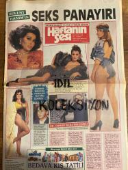 HAFTANIN SESİ GAZETESİ - DOĞUM GÜNÜ HEDİYESİ (TURKİSH - NEWSPAPER) -  29 OCAK 1988 - SAYI : 5 - TAM TAKIM 12 SAYFADIR -Erol ATAR-Bülent Ersoy-Cenap Aygün-Bahar Öztan-Oya Aydoğan-Hülya Avşar-Selahattin Alpay-Ahu Tuğba-Osman Soyer-Mustafa Ulusoy-Nafiz Kavi-Suha Kutlu-Hayri Küçük-Meral Sezgin-Dursun KARADAĞ-Julie Canton-Muazzez Abacı-Semra Özal-Seyhan Tütün-Ajda Pekkan-Yüksel Uzel-Emel Sayın-Niyazi Daymaz-Ergun Turgut-Deniz Akbulut-Michael DeBakey-Nevin Teoman-Seren Serengil-Öztürk Serengil-Candemir Bağdatlı-Özcan-Öztürk Serengil-Nevin Teoman-Seren Serengil-Kemal Özkan-Nilüfer Öz-Atilla Dorsay-Vecdi Sayar-Ömer Kavur-Sami Şekeroğlu-Hülya Koçyiğit-Kerim Evren-Necmi Türk-Ahmet Karaca-Ahmet Kaya-Nadia Comaneci-Naim Süleymanoğlu-Yasemin Evcim-Müzeyyen Senar-İlhan Cavcav-Ferhan Oğul-Cüneyt Arkın-Banu Alkan-Müjgan Jöntürk-Remzi Jöntürk-Altan Şenol-Suna Yıldızoğlu-Nebahat Çehre-Tarık Tarcan-Cemal Gencer-Yıldırım Gencer-Hayati Hamzaoğlu-Esmeray-Yeşim Gazitepe-Kaan-Semih Ekiciler