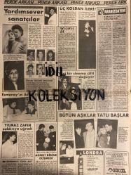 HAFTANIN SESİ GAZETESİ - DOĞUM GÜNÜ HEDİYESİ (TURKİSH - NEWSPAPER) -  29 OCAK 1988 - SAYI : 5 - TAM TAKIM 12 SAYFADIR -Erol ATAR-Bülent Ersoy-Cenap Aygün-Bahar Öztan-Oya Aydoğan-Hülya Avşar-Selahattin Alpay-Ahu Tuğba-Osman Soyer-Mustafa Ulusoy-Nafiz Kavi-Suha Kutlu-Hayri Küçük-Meral Sezgin-Dursun KARADAĞ-Julie Canton-Muazzez Abacı-Semra Özal-Seyhan Tütün-Ajda Pekkan-Yüksel Uzel-Emel Sayın-Niyazi Daymaz-Ergun Turgut-Deniz Akbulut-Michael DeBakey-Nevin Teoman-Seren Serengil-Öztürk Serengil-Candemir Bağdatlı-Özcan-Öztürk Serengil-Nevin Teoman-Seren Serengil-Kemal Özkan-Nilüfer Öz-Atilla Dorsay-Vecdi Sayar-Ömer Kavur-Sami Şekeroğlu-Hülya Koçyiğit-Kerim Evren-Necmi Türk-Ahmet Karaca-Ahmet Kaya-Nadia Comaneci-Naim Süleymanoğlu-Yasemin Evcim-Müzeyyen Senar-İlhan Cavcav-Ferhan Oğul-Cüneyt Arkın-Banu Alkan-Müjgan Jöntürk-Remzi Jöntürk-Altan Şenol-Suna Yıldızoğlu-Nebahat Çehre-Tarık Tarcan-Cemal Gencer-Yıldırım Gencer-Hayati Hamzaoğlu-Esmeray-Yeşim Gazitepe-Kaan-Semih Ekiciler