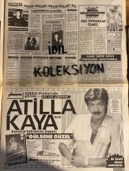 HAFTANIN SESİ GAZETESİ - DOĞUM GÜNÜ HEDİYESİ (TURKİSH - NEWSPAPER) -  22 OCAK 1988 - SAYI : 4 - TAM TAKIM 12 SAYFADIR -Serpil Çakmaklı-Sevtap Parman-Harika Avcı-İpek Pınar-Nadir Ermiş-Atıf Yılmaz-Müjde Ar-Nur Sürer-Hale Soygazi-Şahika Tekand-Agah Özgüç-Duygu Asena-Türkan Şoray-Ergun Turgut-Hakan Balamir-Macit Koper-Küçük Emrah-Ümit Çetin-Dursun Karadağ-Hüseyin-Döndü-İsmail-Cüneyt Arkın-Orhan Gencebay-Hülya Avşar-Bülent Ersoy-Ajda Pekkan-İbrahim Tatlıses-Mahmut Tezcan-Niyazi Daymaz-Semra Daymaz-Mustafa Usta-Turgut Özal-Süleyman Demirel-Süleyman Çelebi-Gökhan Güney-Ulla Weigerstorfer-Şebnem Dinçgör-Nilgün Esinli-Sibel Can-Mete Küçükberber-Semra Özal-Hülya Koçyiğit-Gülşah Alkoçlar-Turgut Özal-Kaya Erdem-Bedrettin Dalan-Kerim Evren-Yıldırım Aktuna-Murat Sökmenoğlu-Vuralhan-Uğur Mumcu-Coşkun Sabah-Sami Başaran-Emel Sayın-Bülent Ersoy-Zeki Müren-Nükhet Duru-Sezen Aksu-Ahmet Özhan-Münir Nurettin Selçuk-Hülya Konuk-Hilmi Akyalçın-Naci Bey-Bülent Koray-Vedat Eskinazi-Safa Önal-Selin Dilmen-Sevi
