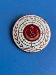 Kore Savaşı Madalya rozet