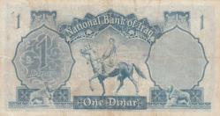 Irak 1 Dinar 1955 CT kondisyon