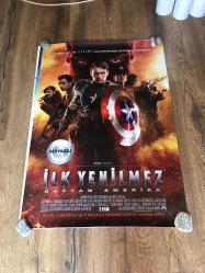 Kaptan Amerika sinema filmi afişi