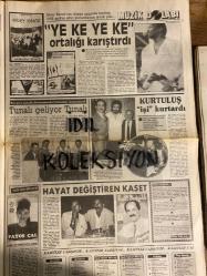 HAFTANIN SESİ GAZETESİ - DOĞUM GÜNÜ HEDİYESİ (TURKİSH - NEWSPAPER) -  4 KASIM 1988 - SAYI : 45 - TAM TAKIM 12 SAYFADIR -Seda Sayan-Hülya Süer-Sevtap Parman-Didem-Kadir İnanır-Sibel Turnagöl-Sibel Can-Selami Şahin-İpek Erdem-Merih Fırat-Selin Dilmen-Zeynep-Asım Ekren-Faruk Tınaz-Canan-Zerrin Özer-Okay Özbalcı-Yüksel Uzel-Emrah-Sevda Ferdağ-Çolpan İlhan-Gülriz Sururi-Füsun Önal-Tarık Akan-Ajda Pekkan-Juan Peron-Eva-Zuhal Olcay-Ali Bars-Ferdi Tayfur-Necla Nazır-Ahmet Selçuk İlkan-Ünal Küpeli-Leyla Somer-Hülya Koçyiğit-Hakan Balamir-Talat Bulut-Şerif Sezer-Müjde Ar-Türkan Şoray-Kadir İnanır-Metin Erksan-Atıf Yılmaz-Oğuz Tunç-Gökben-Atik Berberoğlu-Mory Kante-Yusuf Nalkesen-Mahmut Oğul-Kerem Güney-Hasan Usta-İrfan Özbakır-Bilge Özger-Turhan Toksu-Kurtuluş-Hüseyin Emre-Selahattin Sarıkaya-İbrahim Tatlıses-Şevki Gürses-Ümit Sancaklı-Olcay Sancaklı-Uğur Böcekleri-Zeki-Yalçın-Bilal Yarici-Celal Yarici-Halil Taşkın-Tacettin Aktaş-Yaşar Özel-Emel Uysal-Gülnur-Hacı Arif Bey-Serap Mutlu Akbulut-Can