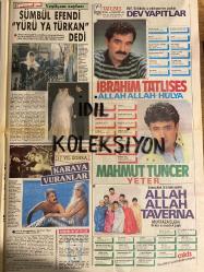 HAFTANIN SESİ GAZETESİ - DOĞUM GÜNÜ HEDİYESİ (TURKİSH - NEWSPAPER) -  8 OCAK 1988 - SAYI : 2 - TAM TAKIM 12 SAYFADIR -Tülay-Nilüfer-Sibel-Emrah-Billur Öztürk-Laila Niya-Zeynep Keleş-Ümit Çetin-Ajda Pekkan-Brigitte Bardot-Yasemin Kutsi-Emel Sayın-Muzaffer Özpınar-İbrahim Tatlıses-Mahmut Tuncer-Murtaza Elgin-Türkan Şoray-İrfan Tözüm-Hakan Balamir-Tuluğ Çizgen-Yavuz Çetin-Ayla Algan-Süreyya Duru-Rutkay Aziz-Mine Mutlu-Agah Özgüç-Hülya Süer-Ergun Turgut-Cevher Özden-Mukadder Özden-Nuray Aksoy-Nezahat Aksoy-Perran Kutman-Ergun Cengiz-Zeynep Aksu-Emel Uğur Örsel-Nihat Taner-Nedret Taner-Erdoğan Demirören-Tülin Demirören-Murat Özgü-Ferdi Tayfur-Timur Can-Ali Cengiz-Orhan Gencebay-Fatma Can-Necla Nazır-Arzu Bil-Sami Başaran-Huri Sapan-Ali Sapan-Mustafa Kırcıoğlu-Yıldırım Bekçi-Noyan Barış-Mehmet Cokgüngör-Arzu Arıkan-Mahzuni Uçar-Nevzat Erkmen-Ömür Göksel-Mithat Paşa-Erkan Özerman-Kadir Soyer-Gönül Öner-Anne Marie David-Christine Haydar-Corinne Hermes-Ahu Tuğba-Yılmaz Güney-Metin Milli-Ayşe Tu