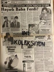 HAFTANIN SESİ GAZETESİ - DOĞUM GÜNÜ HEDİYESİ (TURKİSH - NEWSPAPER) -  8 OCAK 1988 - SAYI : 2 - TAM TAKIM 12 SAYFADIR -Tülay-Nilüfer-Sibel-Emrah-Billur Öztürk-Laila Niya-Zeynep Keleş-Ümit Çetin-Ajda Pekkan-Brigitte Bardot-Yasemin Kutsi-Emel Sayın-Muzaffer Özpınar-İbrahim Tatlıses-Mahmut Tuncer-Murtaza Elgin-Türkan Şoray-İrfan Tözüm-Hakan Balamir-Tuluğ Çizgen-Yavuz Çetin-Ayla Algan-Süreyya Duru-Rutkay Aziz-Mine Mutlu-Agah Özgüç-Hülya Süer-Ergun Turgut-Cevher Özden-Mukadder Özden-Nuray Aksoy-Nezahat Aksoy-Perran Kutman-Ergun Cengiz-Zeynep Aksu-Emel Uğur Örsel-Nihat Taner-Nedret Taner-Erdoğan Demirören-Tülin Demirören-Murat Özgü-Ferdi Tayfur-Timur Can-Ali Cengiz-Orhan Gencebay-Fatma Can-Necla Nazır-Arzu Bil-Sami Başaran-Huri Sapan-Ali Sapan-Mustafa Kırcıoğlu-Yıldırım Bekçi-Noyan Barış-Mehmet Cokgüngör-Arzu Arıkan-Mahzuni Uçar-Nevzat Erkmen-Ömür Göksel-Mithat Paşa-Erkan Özerman-Kadir Soyer-Gönül Öner-Anne Marie David-Christine Haydar-Corinne Hermes-Ahu Tuğba-Yılmaz Güney-Metin Milli-Ayşe Tu