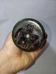 Tekel üretimi nane likörü şişesi boş kapak yok 70 CC lik şişe