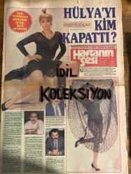 HAFTANIN SESİ GAZETESİ - DOĞUM GÜNÜ HEDİYESİ (TURKİSH - NEWSPAPER) -  1 NİSAN 1988 - SAYI : 14 - TAM TAKIM 12 SAYFADIR -Hülya Avşar-Osman Baysu-Yaşar Kekeva-Hüseyin Emre-Bülent Ersoy-Nilüfer-Coşkun Sabah-Nadir Ermiş-Serpil Çakmaklı-Harika Avcı-Orhan Gencebay-Abdullah Nail Baysu-Bahar Öztan-Sibel Giray-Ümit Besen-Sibel Turnagöl-Kerem Alışık-Anna Aslan-İpek Pınar-Nester Sen-Nurhan Damcıoğlu-Türkan Şoray-Hülya Koçyiğit-Öztürk Serengil-Turgut Özal-Süreyya Duru-Halide Edip-Rutkay Aziz-Cihan Ünal-Hepşen Akar-Ağah Özgüç-Yeşim Gazetepe-Bülent Ersoy-Ersin Demirören-Erdogan Demirören-Tülin Demirören-Özcan Sandıkçıoğlu-Vassilia Mandakis-Süha Özgerimi-Perihan Savaş-Perran Kutman-Nazan Süzer-Lili Garih-Mustafa Süzer-Üzeyir Garih-Semra Özal-Cem Duna-Nükhet Duru-Cahit Bayar-Sibel Egemen-Erol Evgin-Barış Manço-Rıza Silahlıoğlu-Meltem Hakarar-Yılmaz-Ayhan Işık-Selma Güneri-Yusuf Sezgin-Aşkın Tuna-Hüsnü Üstün-Lütfi Güneri-Aysel-Arnold Schwarzenegger-Sylvester Stallone-Cee Berkanth-Mahmut Tuncer-Volkan A