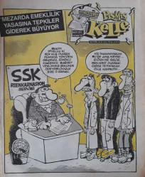 PİŞMİŞ KELLE KEMİK KAFALI MAĞAZİN SAY:271 ( MİZAH KARİKATÜ DERGİSİ ) - CİHANGİR GÜNLÜĞÜ - Bİ GECE DAHA - FİKREN GEREKÇE