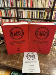 KADRO AYLIK FİKİR MECMUASI * TIPKI BASIM * 1932 - 1933 / 1933 - 1934 * 1 - 18 VE 19 - 36. SAYILAR * 1 - 2 CİLT TAKIM + OKUMA SÖZLÜĞÜ