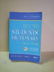 BEST / CHAMBERS İNGİLİZCE - İNGİLİZCE, İNGİLİZCE - TÜRKÇE VE TÜRKÇE İNGİLİZCE STUDENTS DICTIONARY ÖĞRENCİ SÖZLÜĞÜ / COLOUR LAYOUT 2.EL