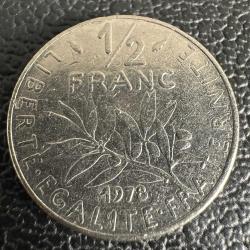 Fransa ½ Frank 1978