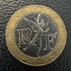 Fransa 10 Frank 1991