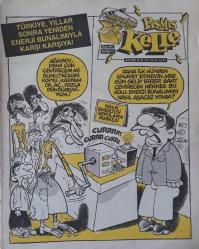 PİŞMİŞ KELLE KEMİK KAFALI MAĞAZİN SAY:401 ( MİZAH KARİKATÜR DERGİSİ ) - TERSO - MUHLİS BEY - FAİDELİ BESİNLER - TAMBA TUMBA