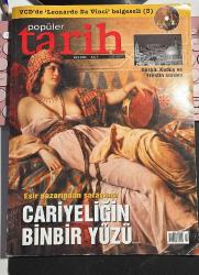 POPÜLER TARİH DERGİSİ - EKİM 2000 SAYI:5 - DOSYA KUDÜS VE FİLİSTİN SORUNU - ESİR PAZARINDAN SARAYLARA CARİYELİĞİN BİNBİR YÜZÜ - DİKKAT KAPAKTA YAZAN VCD YOK...